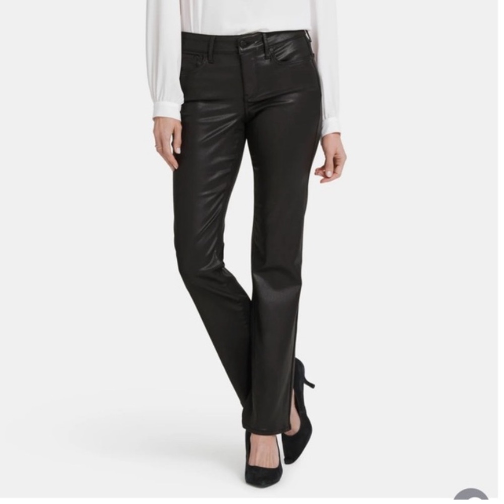 NWT faux leather pants (14)